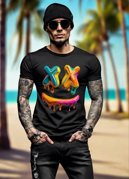 Happy Face Art Exclusive T-Shirts | Grooveman Music