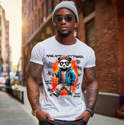 Panda Make Money Art T-Shirts | GM Trademark