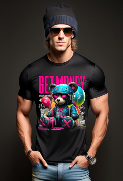 Teddy Get Money Art T-Shirts | GM Trademark