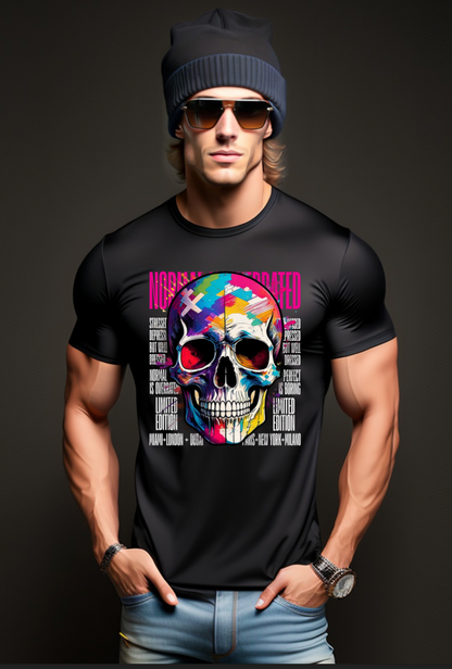 Skull Normal is Overrated Art T-Shirts | GM Trademark