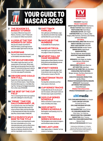 NASCAR - 2025 Ultimate Insider's Preview Guide: Join The Adrenaline-Fueled Experience, Top Drivers, Thrilling Races, Exclusive Interviews, Trivia, Comprehensive Coverage For Every NASCAR Fan & More!
