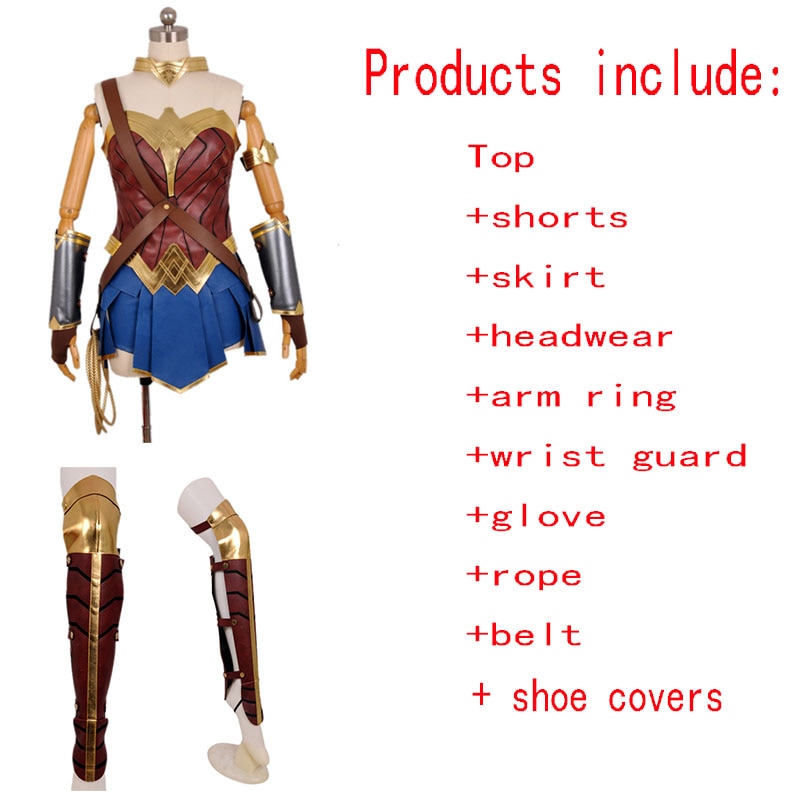 Diana Wonder Woman Costume For Halloween