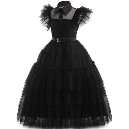 Girls' Wednesday Addams Costume for 2023