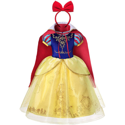 Princess Snow White Dress for Girl