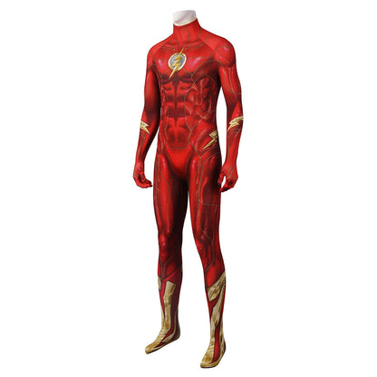 Flash Barry Allen Cosplay Jumpsuit Costume