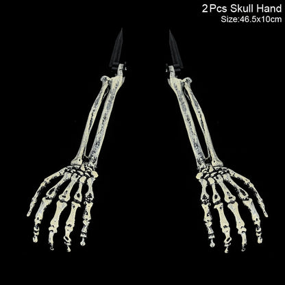 Halloween Realistic Skull Skeleton