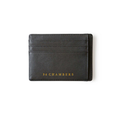Wu-Tang Clan Officially Licensed 36 Seal Card Holder Black