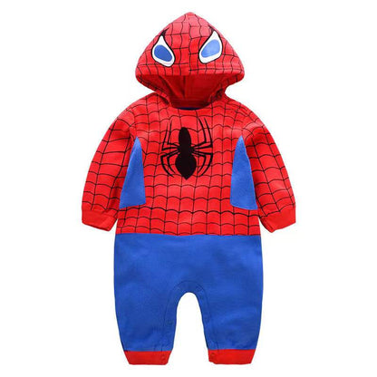 Newborn Baby Cartoon Spider Hoodies