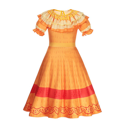 Disney Encanto Dolores Girls Princess Dress