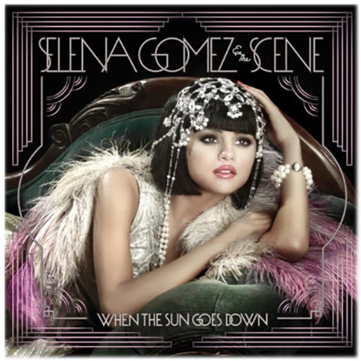 Selena Gomez & Scene - When The Sun Goes Down [Lavender with White Swirl] Vinyl Record
