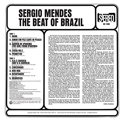 Sergio Mendes - The Beat Of Brazil (Green & Yellow Vinyl) Vinyl Record