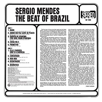 Sergio Mendes - The Beat Of Brazil (Green & Yellow Vinyl) Vinyl Record