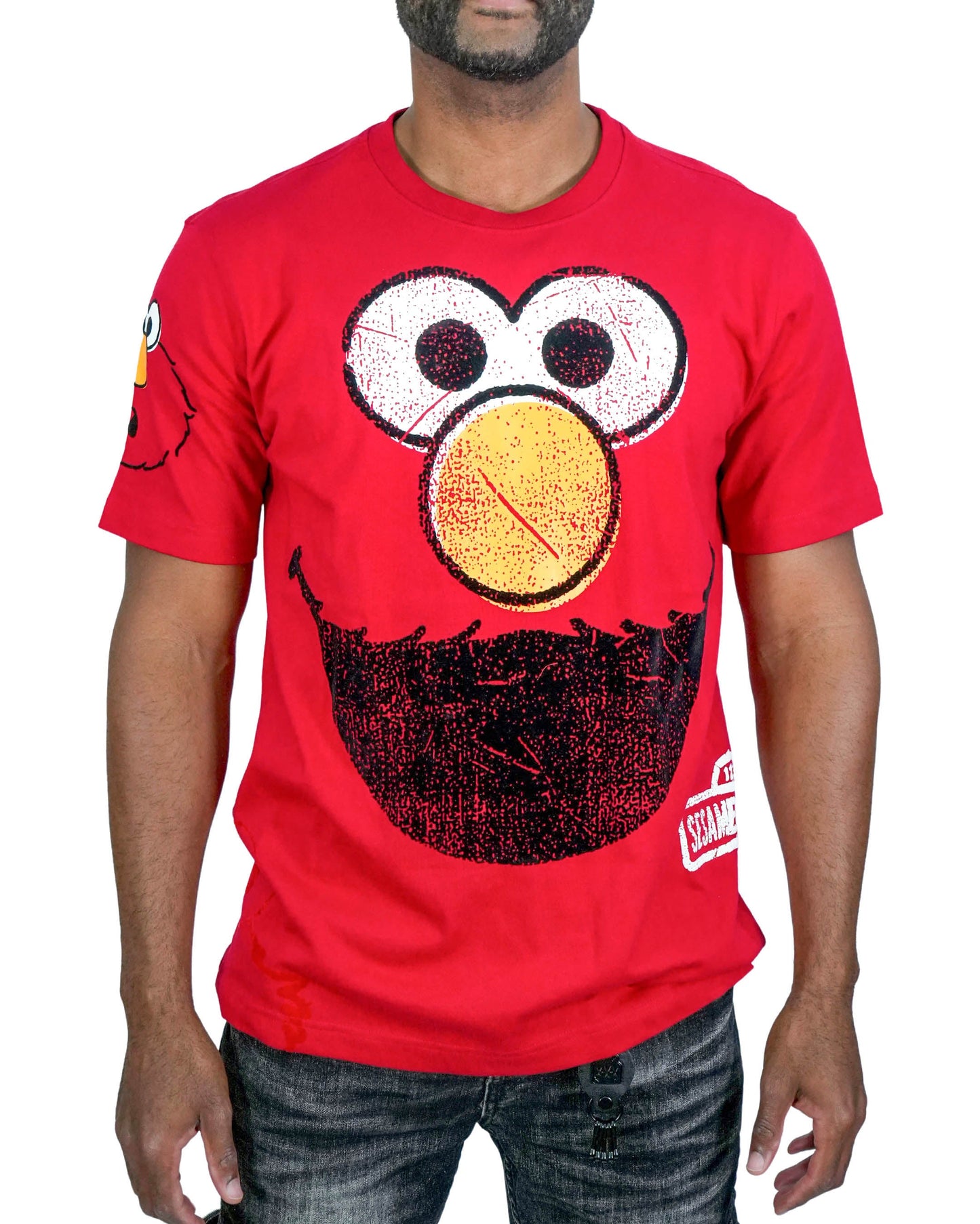Sesame Street - Elmo Red Mens T Shirt