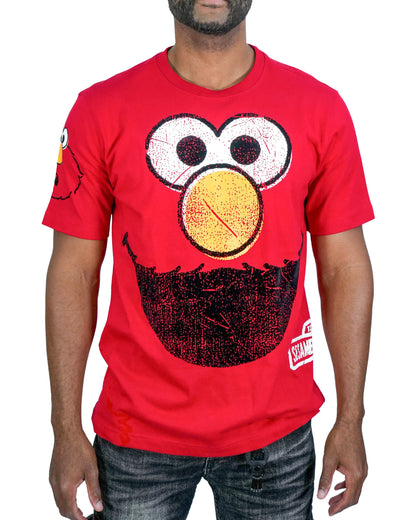 Sesame Street - Elmo Red Mens T Shirt