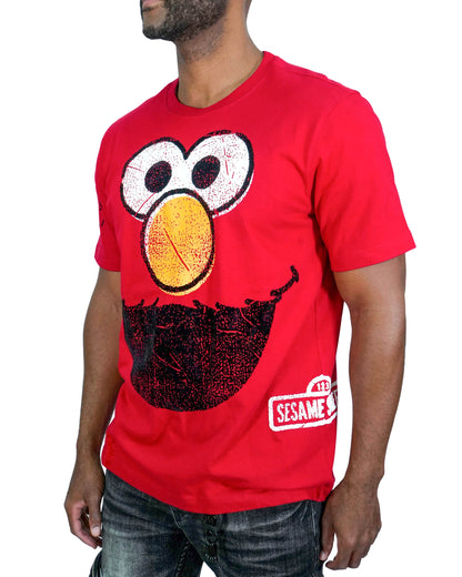 Sesame Street - Elmo Red Mens T Shirt