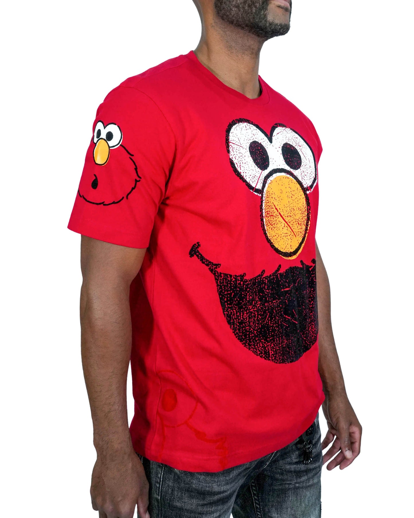 Sesame Street - Elmo Red Mens T Shirt