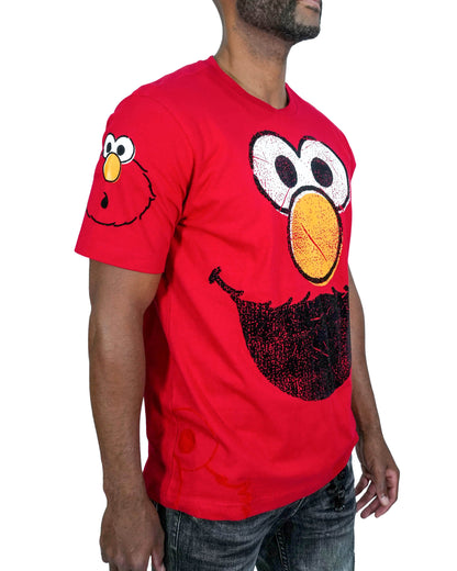 Sesame Street - Elmo Red Mens T Shirt