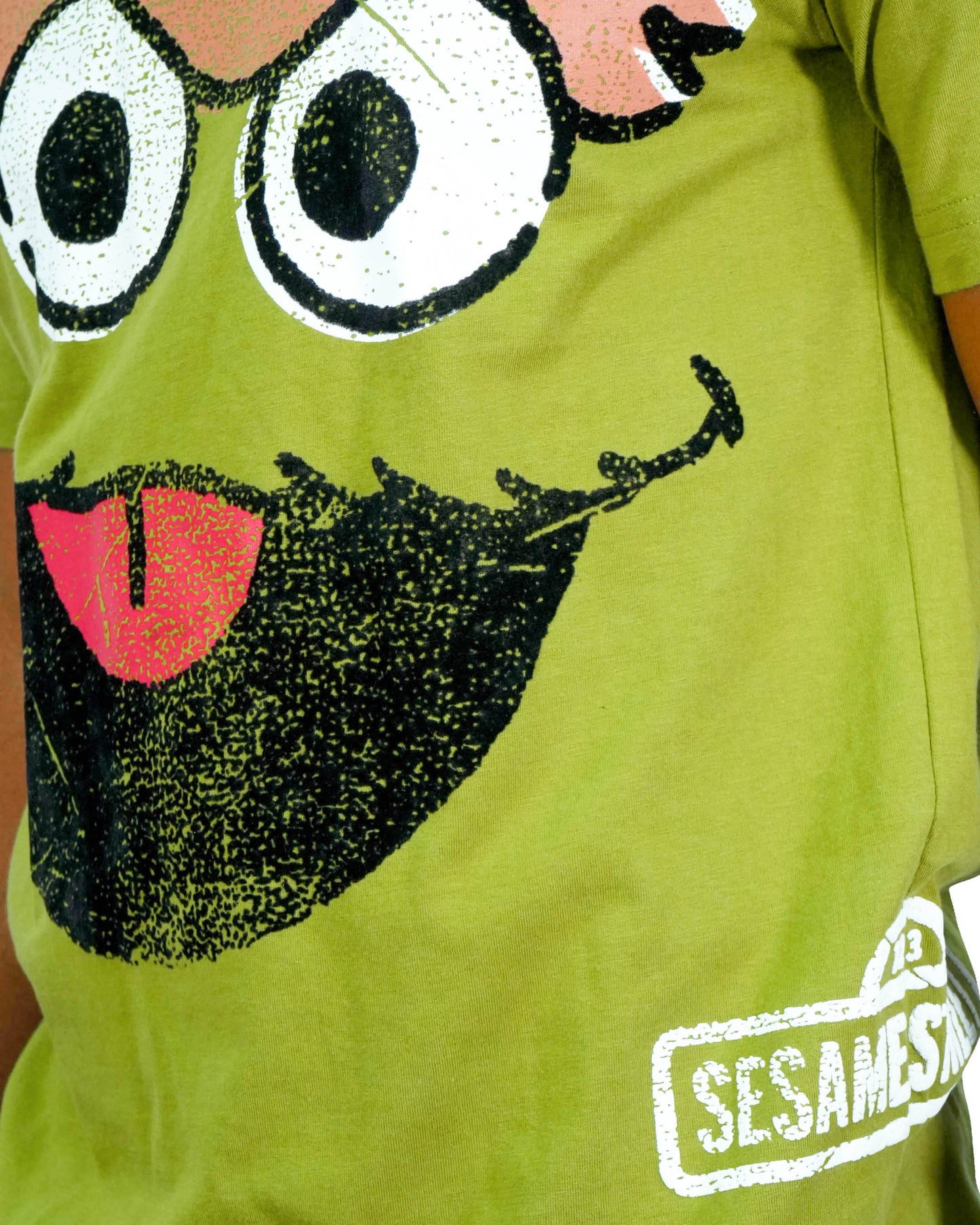 Sesame Street - Oscar The Grouch Green Mens T Shirt