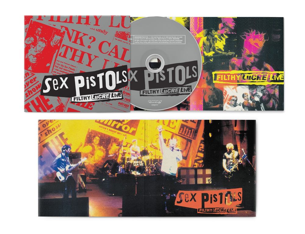 Sex Pistols – Filthy Lucre Live - 30th Anniversary Music CD