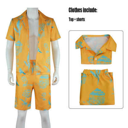 Movie Ken Ryan Gosling Barbie Cosplay Costume