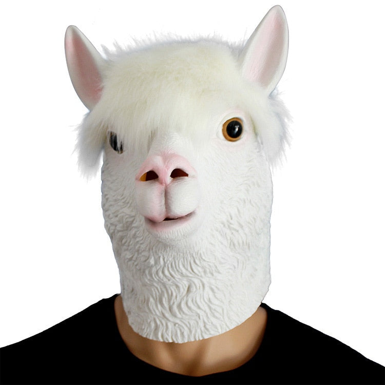 Halloween  Latex Horse Head Mask