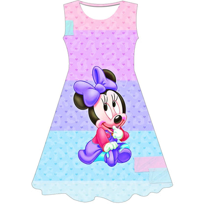 Cute Minnie Mouse Dress for Girls