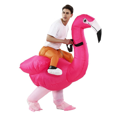 Inflatable Flamingo Costume