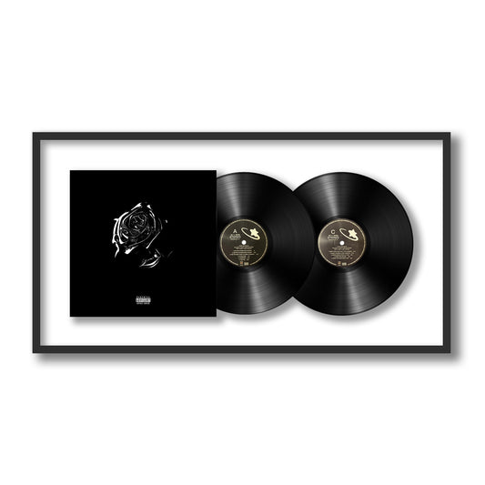 Pop Smoke Shoot For The Stars Aim For The Moon Framed Vinyl Record