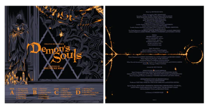 Demon's Souls (Limited Edition, Orange/Gray Marble Vinyl, MONDO) Vinyl Record