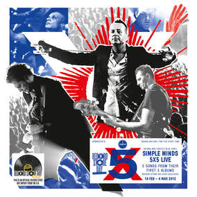 5 x 5 Live (180g Red, White and Blue Vinyl) (RSD 4/23/2022) [Vinyl] Vinyl Record