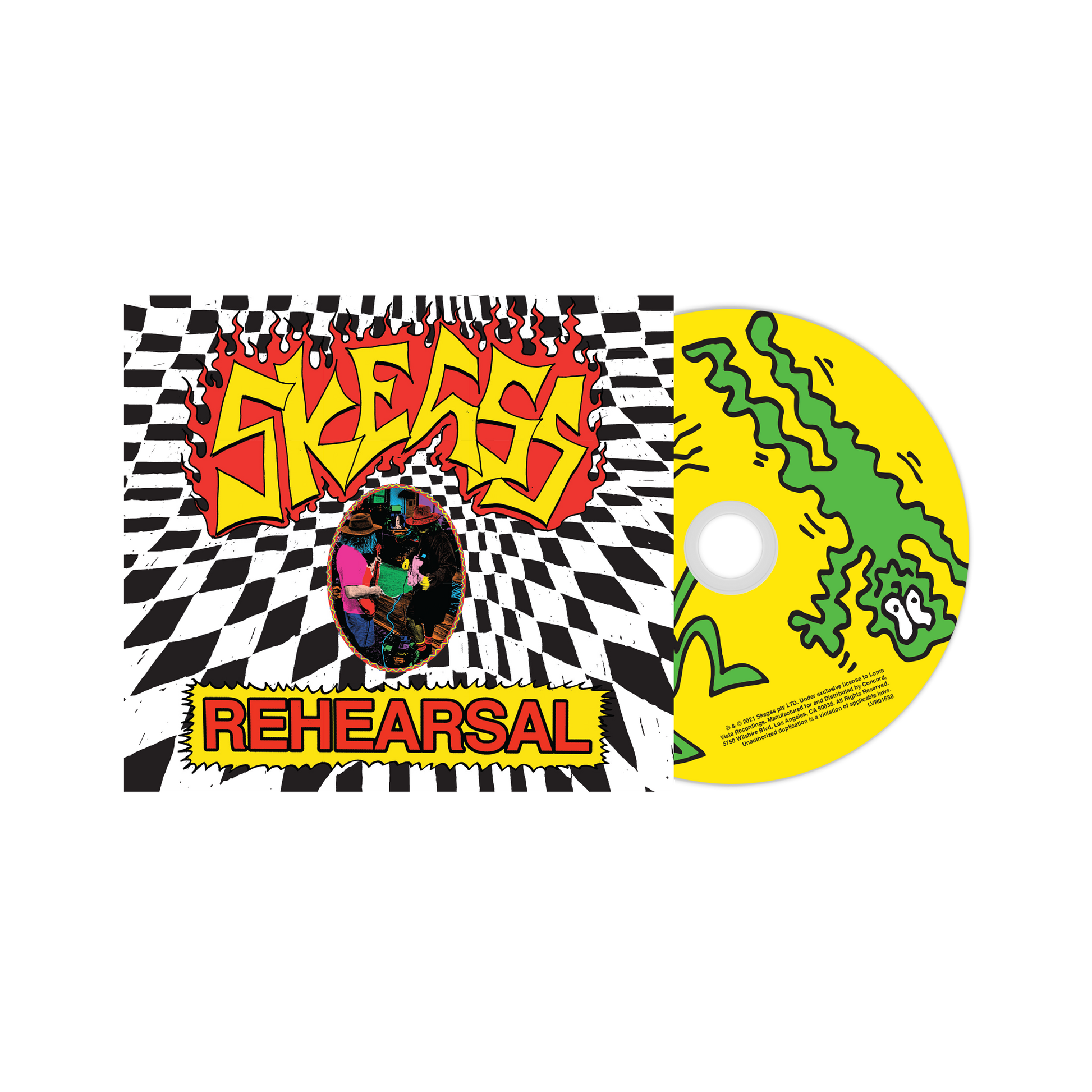 Skegss Rehearsal Music CD