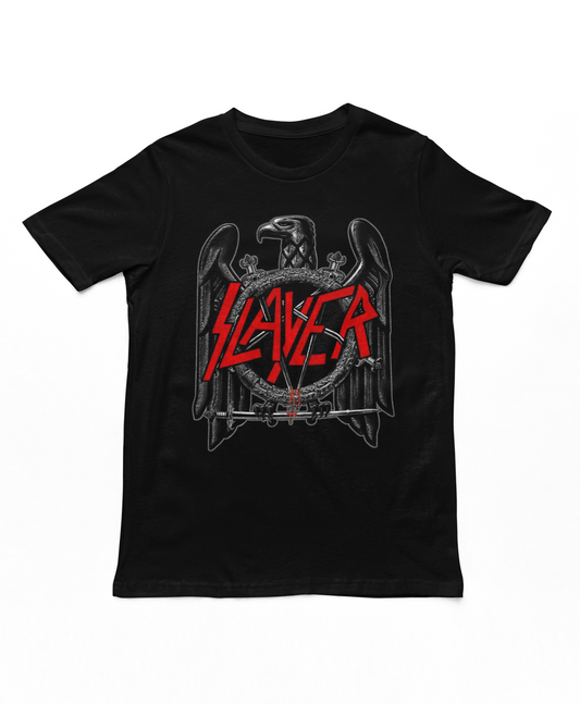 Slayer Black Eagle Mens T Shirt Black