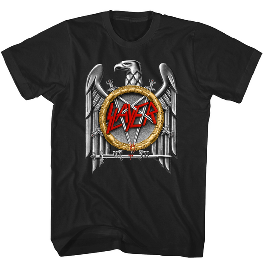 Slayer Black Eagle Mens T Shirt Black