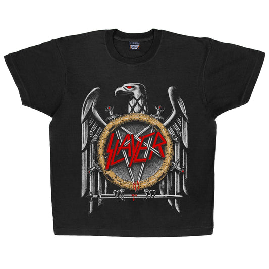 Slayer Divine Eagle Mens T Shirt Black Officially Licensed