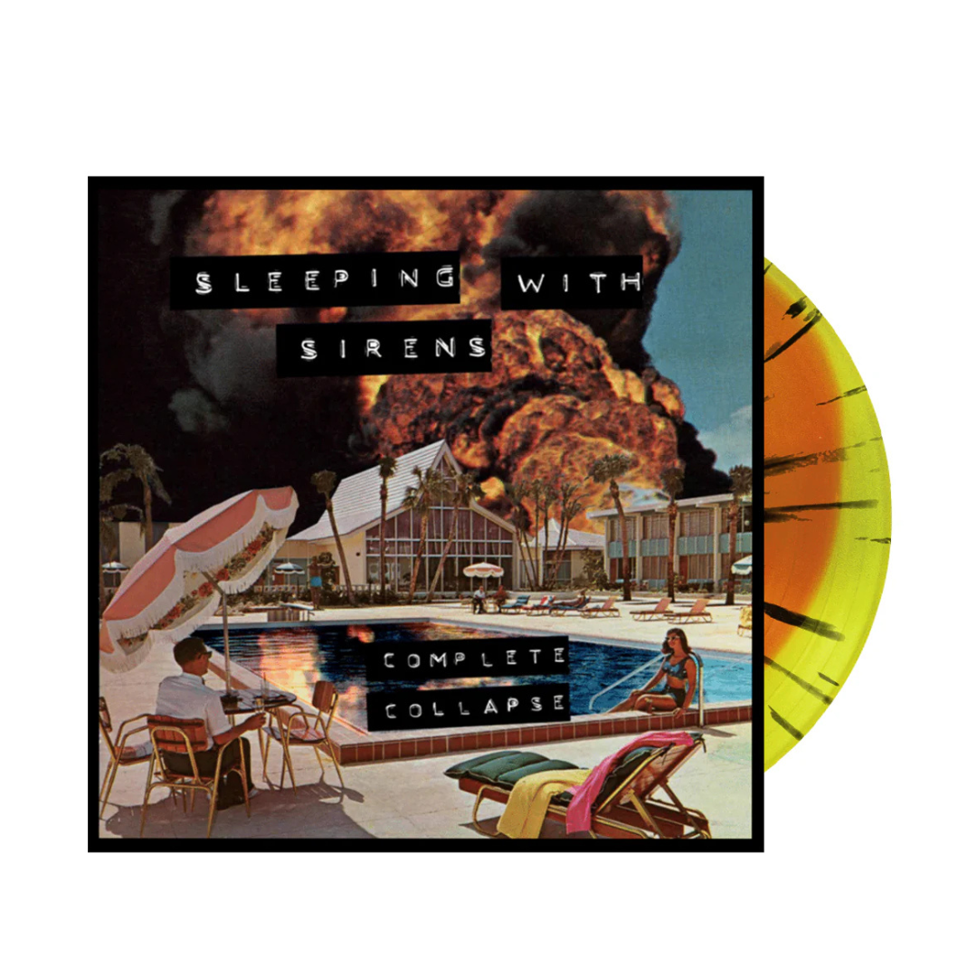 Sleeping with Sirens - Complete Collapse [Yellow & Orange] Vinyl Record