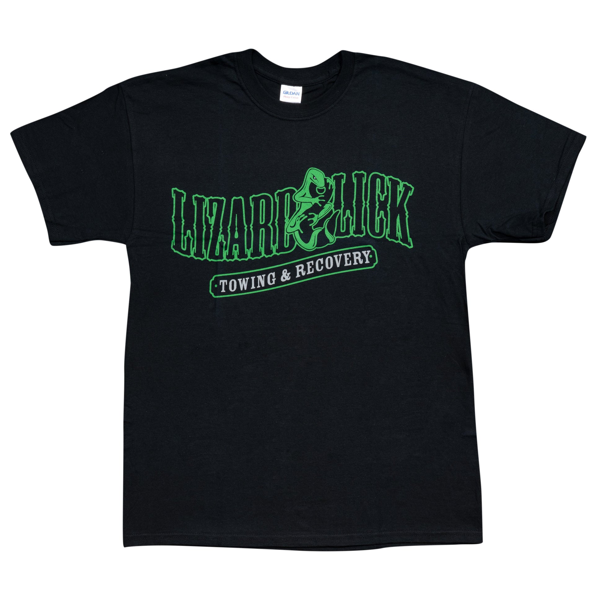 Lizard Lick Towing and Recovery Mens T Shirt Black