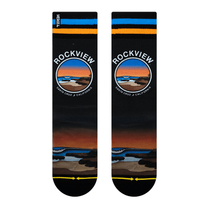 Slidertown Rockview Adult Crew Socks