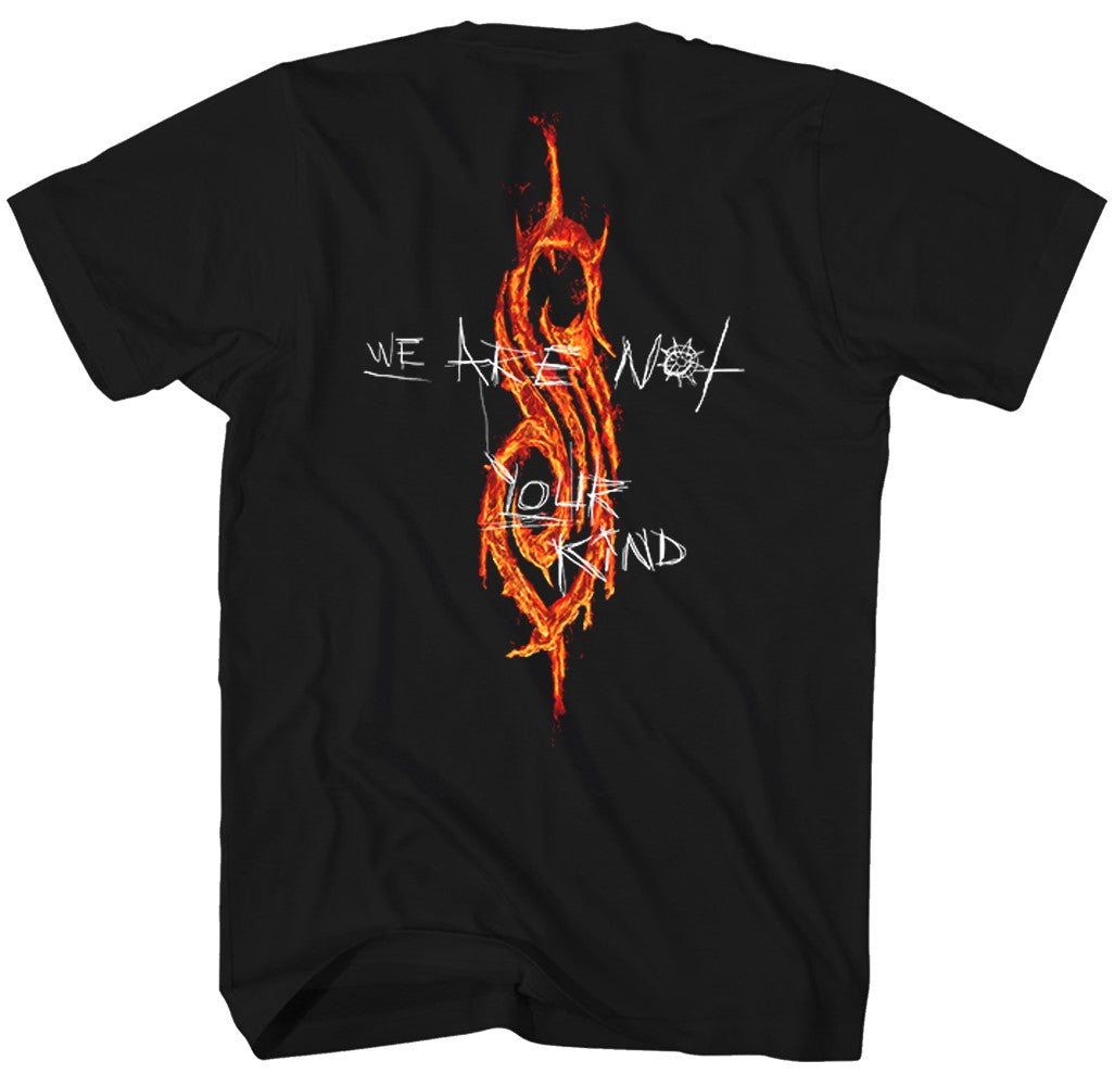 Slipknot We are Not Your Kind Fire Mens T Shirt Black