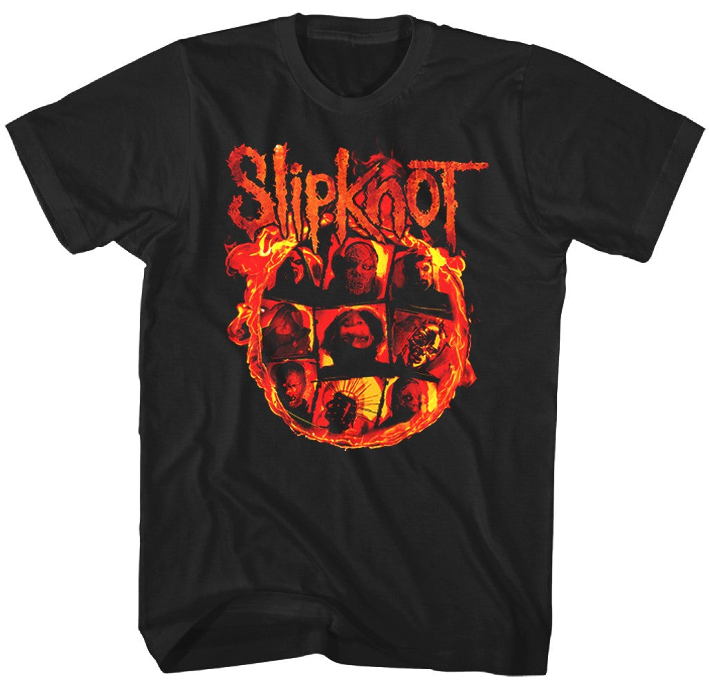 Slipknot We are Not Your Kind Fire Mens T Shirt Black