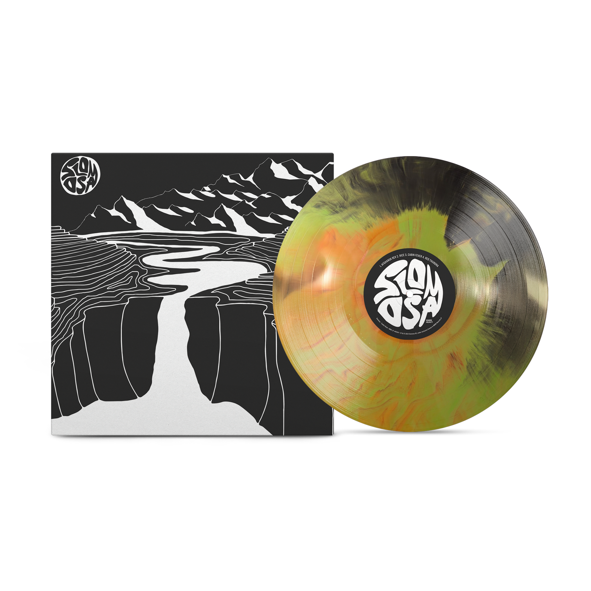 Slomosa – Tundra Rock Hand Pour Vinyl Record