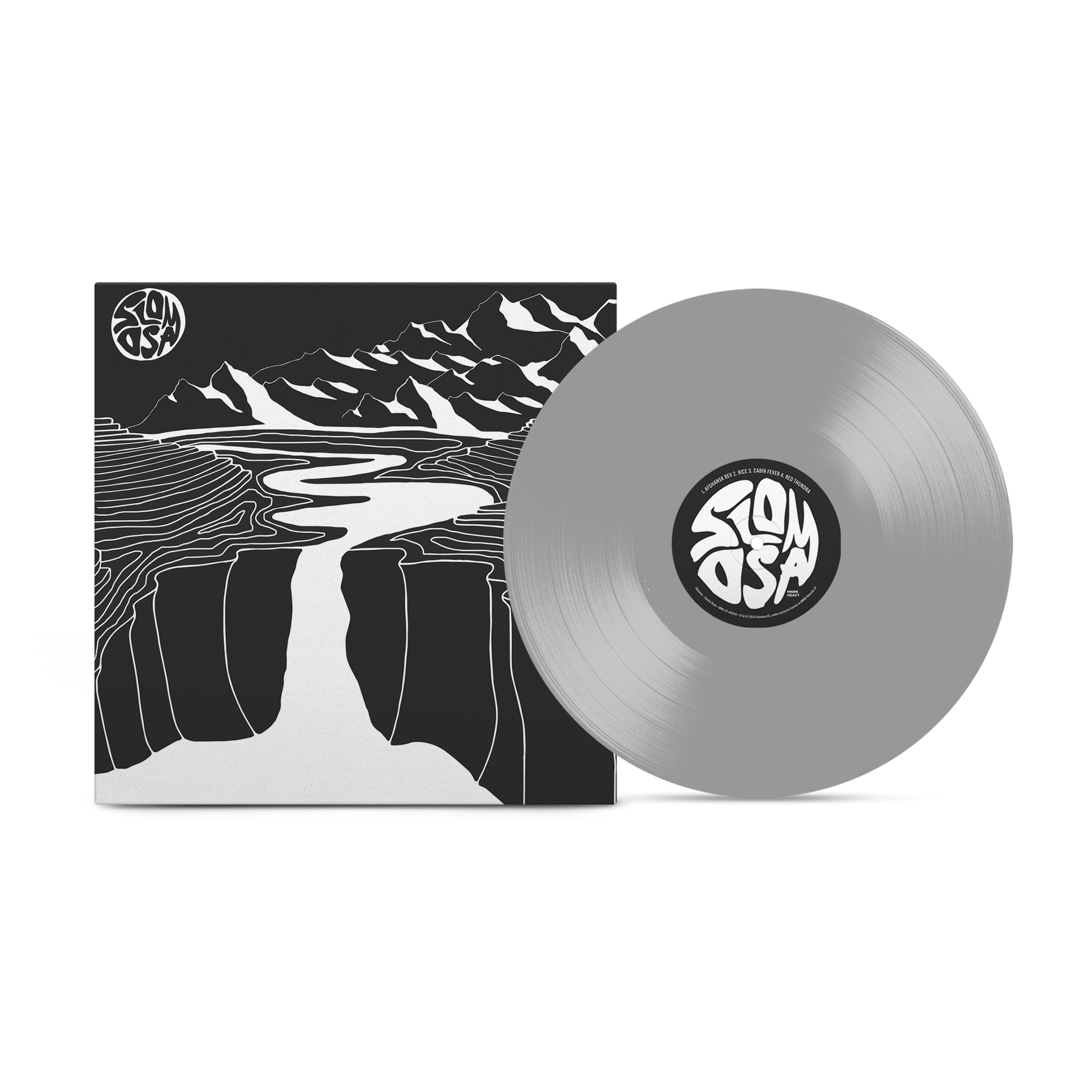 Slomosa – Tundra Rock Clear Smoke Vinyl Record
