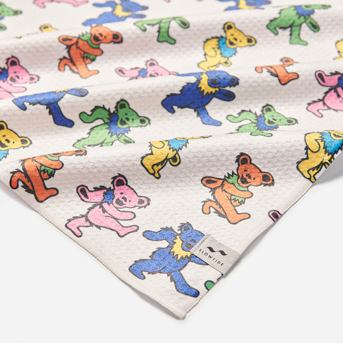 Dancing Bears Quick-Dry Kitchen Towel | Grateful Dead x Slowtide