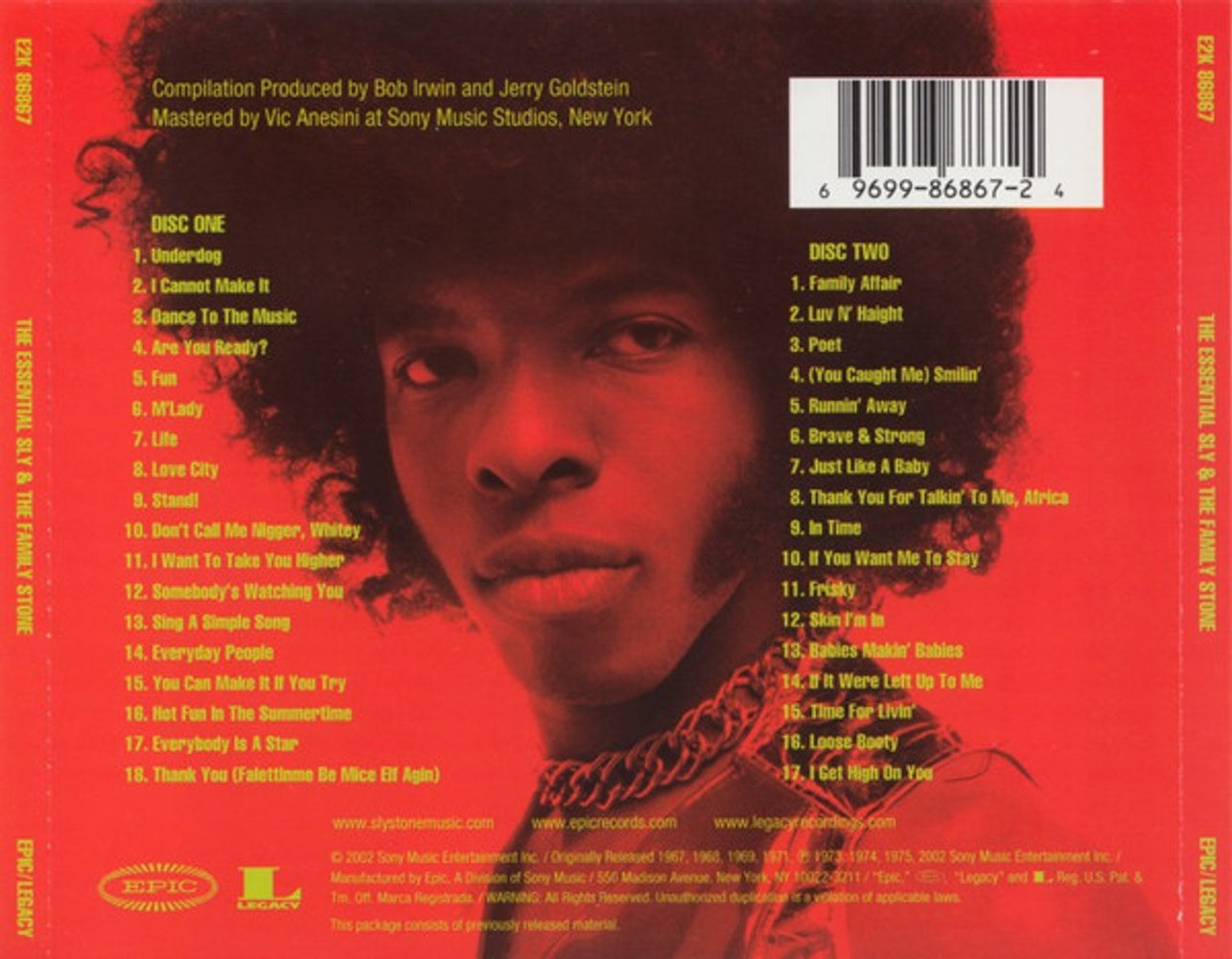 Sly & The Family Stone – Essential Sly & Family Stone (2-CD)
