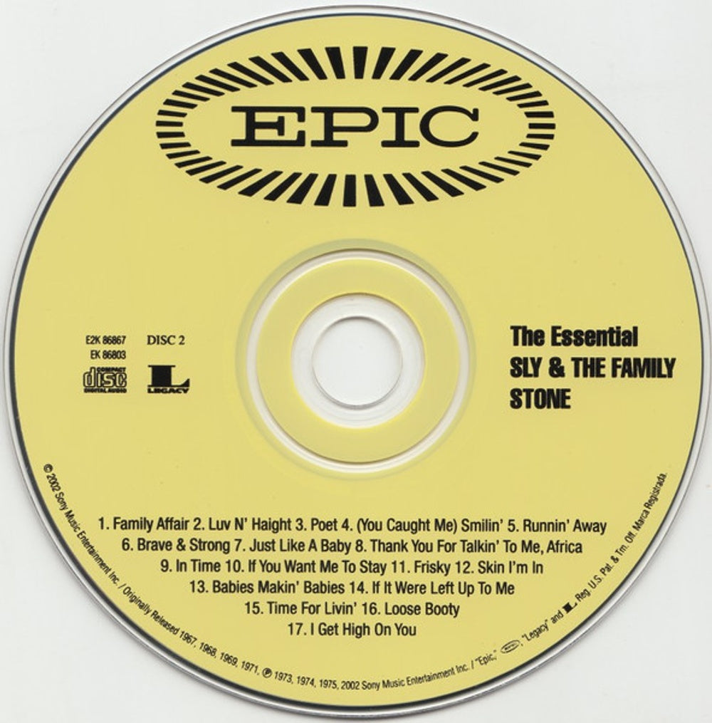 Sly & The Family Stone – Essential Sly & Family Stone (2-CD)
