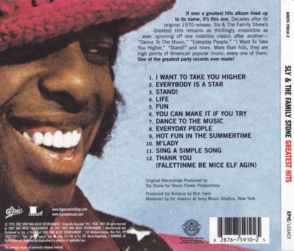Sly & The Family Stone – Greatest Hits Music CD