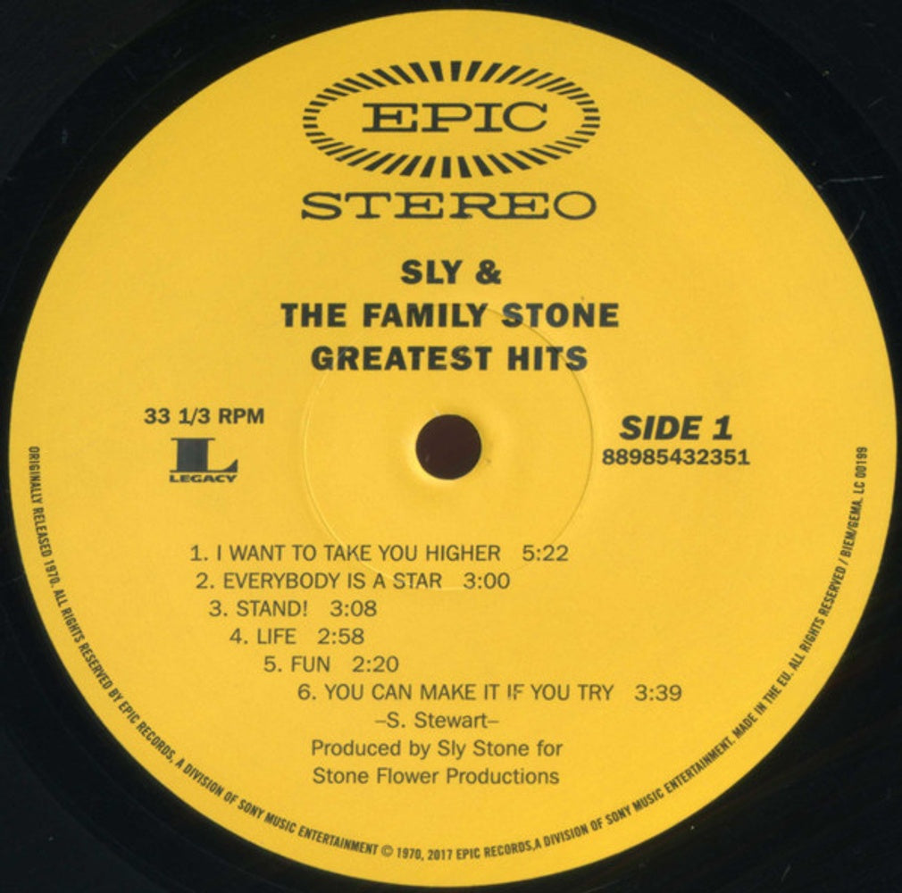 Sly & The Family Stone – Greatest Hits (LP Vinyl) Vinyl Record