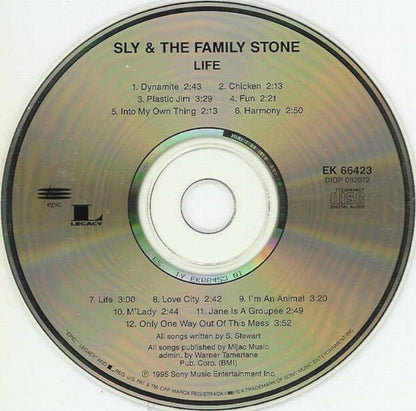 Sly & The Family Stone – Life Music CD