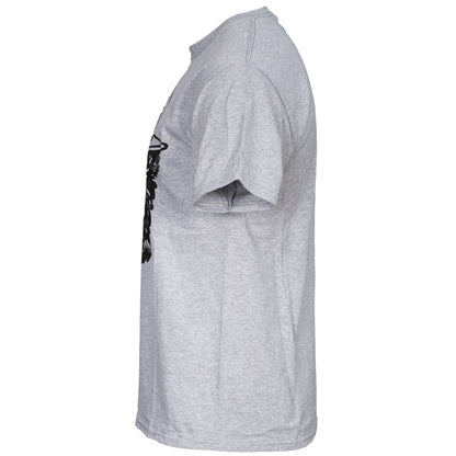 Smokey the Bear Adult Unisex Tonal T Shirt Grey