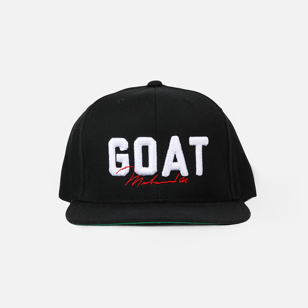 Muhammad Ali Goat Snapback Hat Black