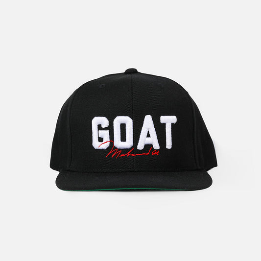 Muhammad Ali Goat Snapback Hat Black